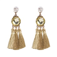 ( Gold) Bohemia earrings woman occidental style fashion arring handmade tassel earrings earring