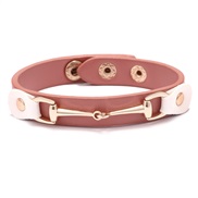 ( Pink) Korean style Alloy woman style bracelet brief all-Purposebracelet samll