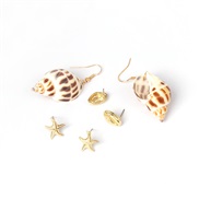  occidental style fashion Shells earrings natural Pearl wind earring fashion fashion Earring