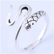 J01605 fine  occidental style fashion retro snake personality opening ring