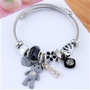 occidental style fashion  Metal all-PurposeDL concise lovely pendant more elements accessories personality bangle