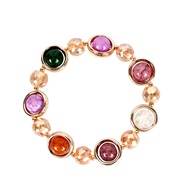 ( Mixed color)bangle   brief crystal agate Alloy bracelet bracelet bangle