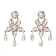 ( white)UR fashion exaggerating earrings earrings high-end diamond drop earring