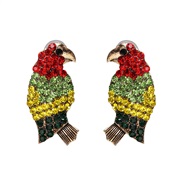 ( Color)UR personality animal earrings samll Modeling ear stud occidental style fashion