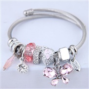 occidental style fashion  Metal all-PurposeDL concise bright butterfly pendant more elements accessories personality