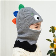( gray )child hat autumn Winter Korean style fawn man warm knitting shawl lovely cartoon