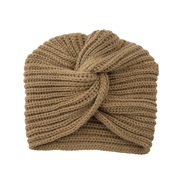 (   Khaki)occidental style imitate sheep velvet hat woolen knitting hedging Bohemia bag head