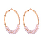 ( small) occidental style fashion temperament arring sweet lovely heart-shaped Pearl ear stud Alloy Pearl earrings