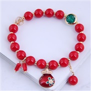 fine Korean style fashion sweet woman color Beads pendant  fashion woman bracelet ( coin )