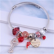 occidental style fashion  Metal all-PurposeDL concise all-Purpose love more elements accessories personality bangle