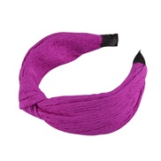 (purple)occidental style eadband color width Cloth brief fashion