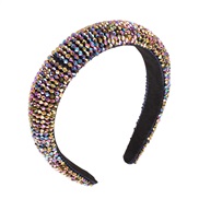 ( Color)occidental style fully-jewelled crystal Headband fashion Headband color diamond brilliant Headband head