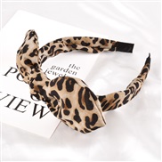 ( leopard print)Korea leopard Headband leopard Headband print lady