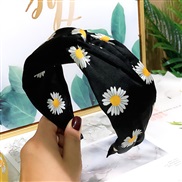 ( black)Korean style fashion daisy fashion Cloth Korea width fresh summer eadband woman