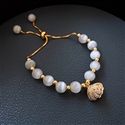 ( Bracelet) gold Opal Korea fashion all-Purpose Shells natural Pearl bracelet woman