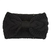 (  black)occidental style twisted knitting belt woman  woolen head belt head warm Autumn and Winter eadband