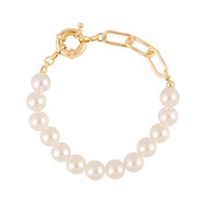 occidental style wind chain bracelet all-Purpose fashion chain buckle circle
