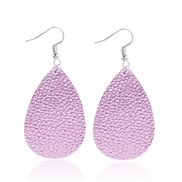 ( purple)occidental style exaggerating leopard earring geometry more style cortex arring retro wind personality earrings