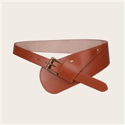 ( brown)long style occidental style  fashion woman width Girdle all-Purpose ornament belt