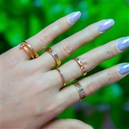 occidental style fashion surface ring
