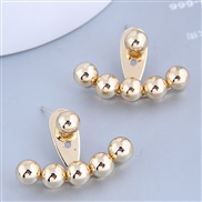 Korean style fashion sweetOL concise surface personality temperament ear stud