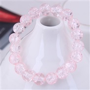 Korean style fashion sweetOL flower crystal glass fashion personality woman bracelet