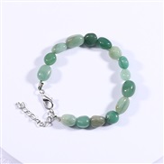 ( green Bracelet)gravel bracelet  crystal handmade fashion bangle color gravel