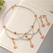 (GZT) necklace Pearl tassel pendant day all-Purpose