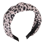 ( gray leopard print) occidental style leopard eadband fashion all-Purpose Cloth width eadband