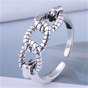 J1581 occidental style fashion concise retro personality opening ring