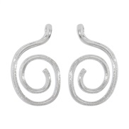 ( White K)occidental style geometry Irregular arring  women exaggerating personality wind style earrings