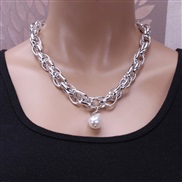(   cm+)occidental style necklace  punk retro all-Purpose short style chain woman  necklace bracelet woman