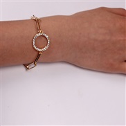 ( Gold  Bracelet)necklace womanins wind samll fashion necklace  temperament all-Purpose flash diamond bracelet  clavicle