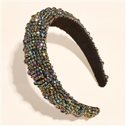 ( Dazzle )occidental style crystal beads eadband big samll color beads eadband palace wind fashion woman