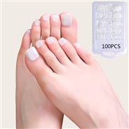 (BKS26 1   Natural color) nail  pantng foot toe nail  Stcker removable  nail  pantng foot ear Armor end product  nail  