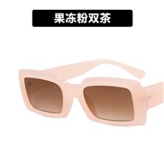 ( pink tea )samll Rce nal sunglass Jellyns fashon square Sunglasses sunglass