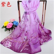 (160cm)(purple)spring woman Chiffon long scarves  samll scarf samll gift