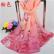 (160cm)( Pink)spring woman Chiffon long scarves  samll scarf samll gift