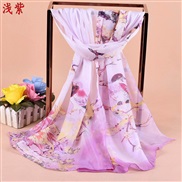 (160cm)( Lilac colour)spring woman Chiffon long scarves  samll scarf samll gift