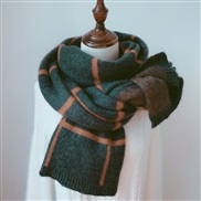 (200cm)(  Brownish Pink ) scarf woman autumn Winter thick samll wind student Korean style knittingins woman woolen Coll