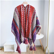 ethnic style shawl scarf travel shawl thick wind
