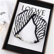 (1353cm)( while  zebra)diamond wind color Word buckle samll scarves woman necklace buckle scarves belt
