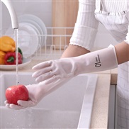 (M)( while  ) glove  pattern woman Waterproof plastic leather glove