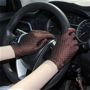 (Free Size )( circle point )summer thin style Sunscreen glove high elasticity man woman wedding watch-face glove