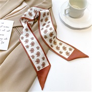 (fa)spring autumn thin style color belt grid samll scarves neckerchief wind studentjk shirt woman
