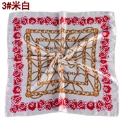 (Rice white )spring Korean style chain rosecm surface scarves