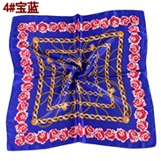 ( sapphire blue )spring Korean style chain rosecm surface scarves