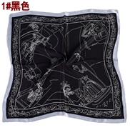 ( black)spring Countryside ornament patterncm surface scarves