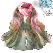 ( green)summer lotus Sunscreen scarves Seaside beach long style lady scarves color thin scarves scarf