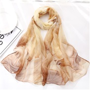 ( khaki)summer lotus Sunscreen scarves Seaside beach long style lady scarves color thin scarves scarf